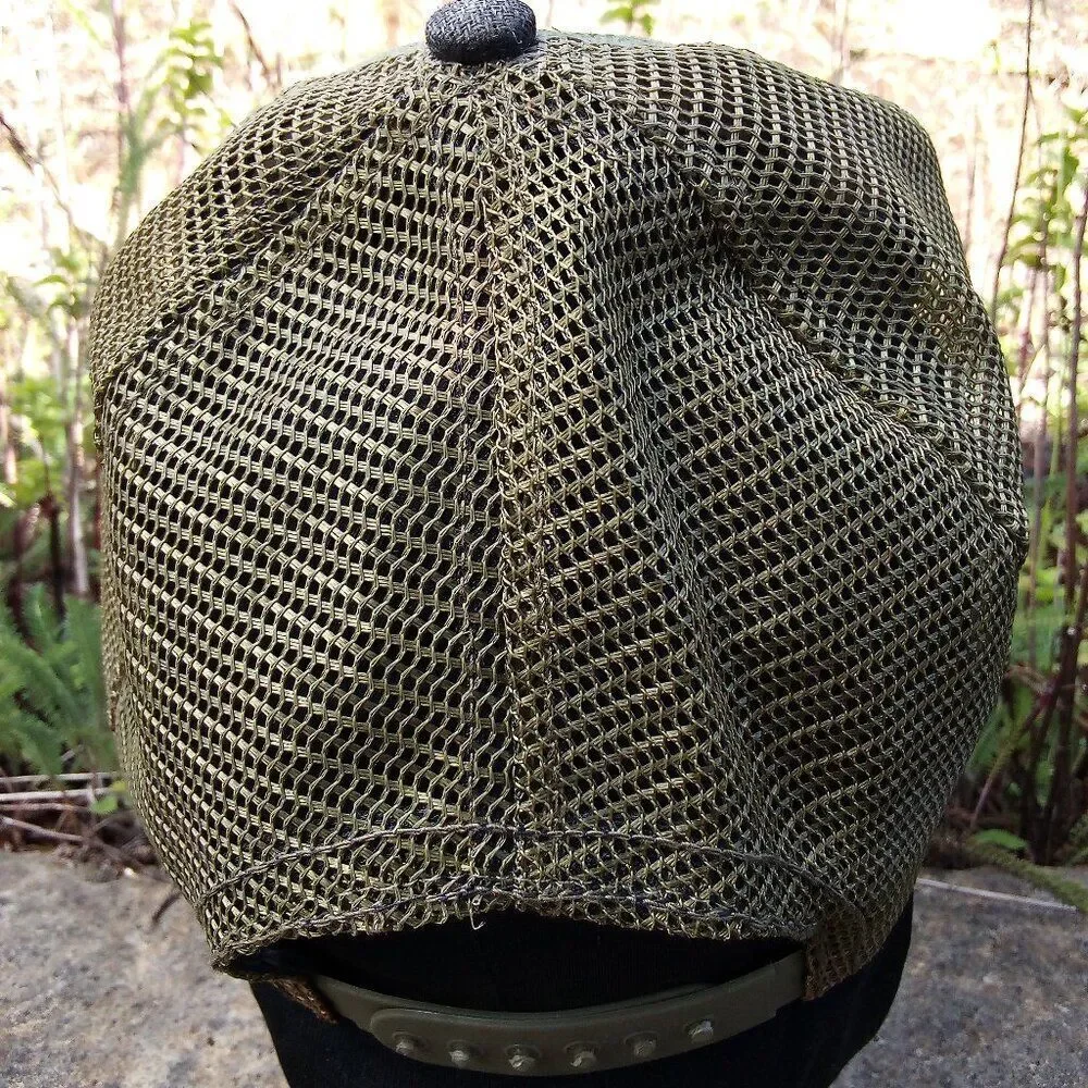 Vintage Banvel Herbicide Patch Camouflage Snap Trucker Hat Cap